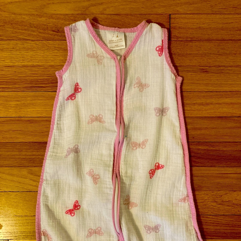 Aden + Anais Cotton Muslin Sleep Sack, size 0-6 months